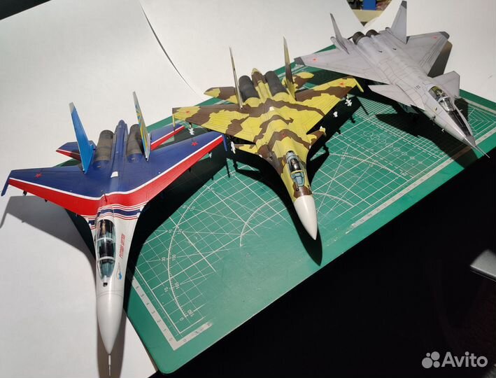 Сборные модели авиации и бронетехники 1/72, 1/35