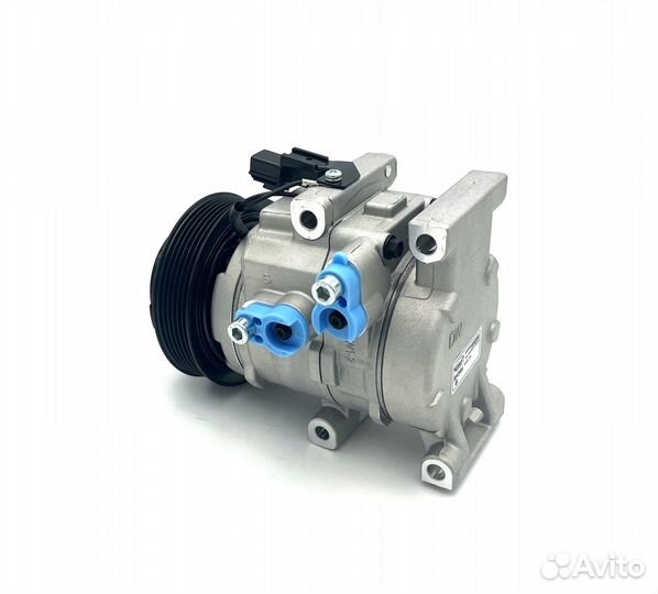Компрессор кондиционера Солярис, Киа Рио 3