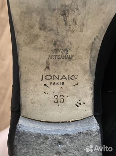 Ботильоны Jonak Paris, натуральная кожа