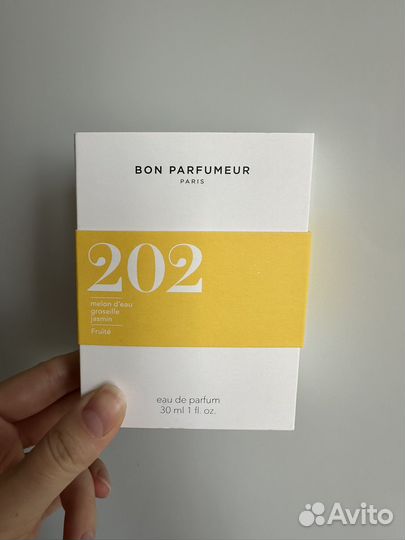 Парфюмерная вода BON parfumeur paris 202