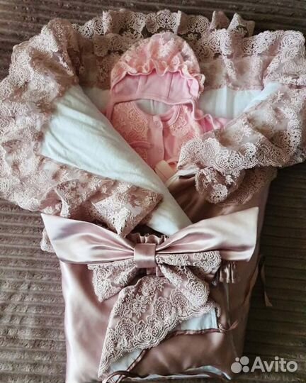 Конверт на выписку для девочки