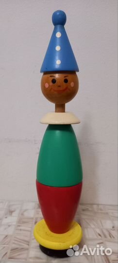 Деревянная пирамидка. СССР