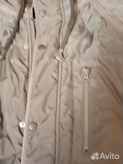 Пальто стеганое унисекс 48-50