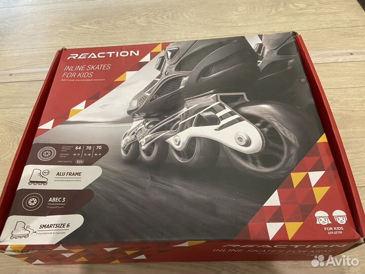 Роликовые коньки детские