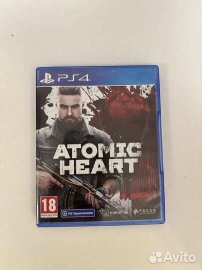Atomic heart ps4 диск