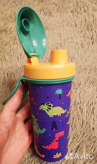 Детский набор посуды(ланч-бокс и стакан с крышкой)