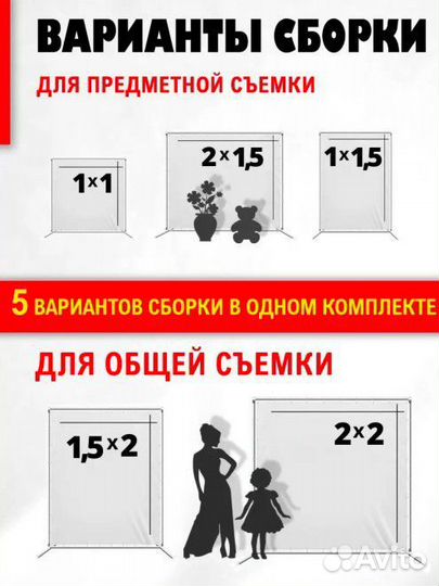 Каркас для фотозоны и баннер