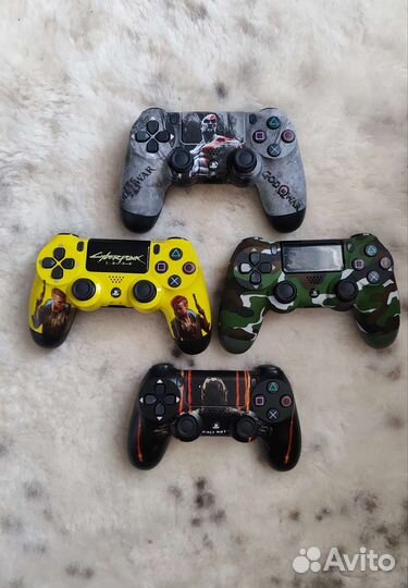 Джойстик DualShock 4 для PS4 с принтом