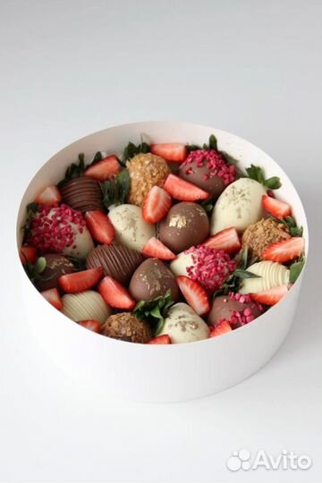 Клубника в шоколаде, наборы, боксы, букеты