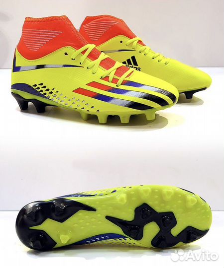 Футбольные бутсы с носком Adidas