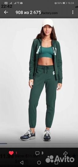 Спортивный костюм Gap 48 р