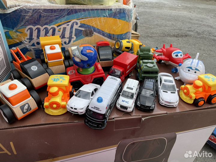 Машинки и герои мультфильмов