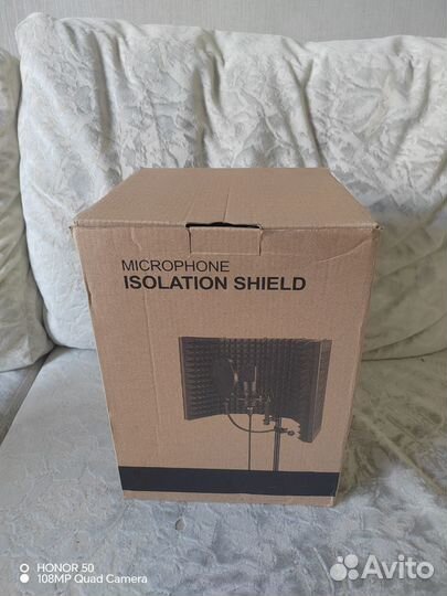 Акустический экран для микрофона