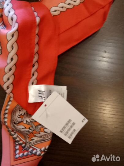 Шелковый платок Н&M р-р 80* 80