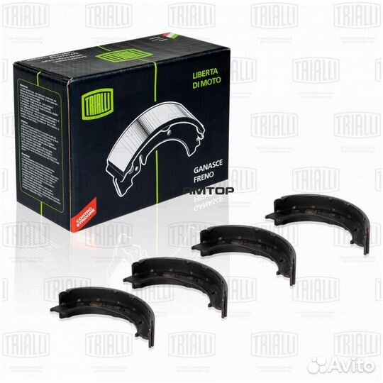Trialli GF 1564 Колодки тормозные барабанные стоян