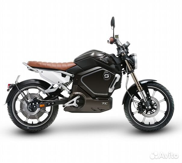 Электромотоцикл super soco TC black