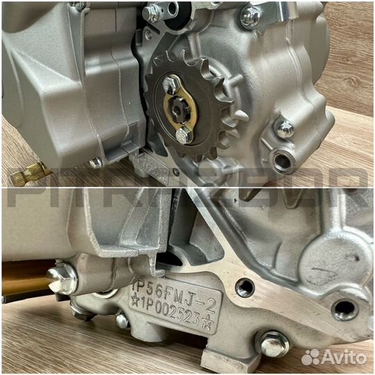 Двигатель YX 140 эл. стартер (1P56FMJ-2) новый