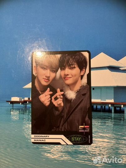 Карта stray kids oddinary юнитка