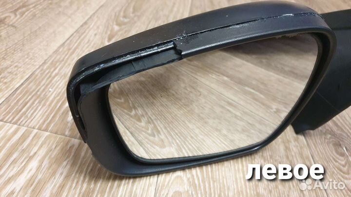 Левое боковое зеркало Hyundai Solaris 2010-2014 г