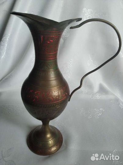 Кувшин из латуни Индия