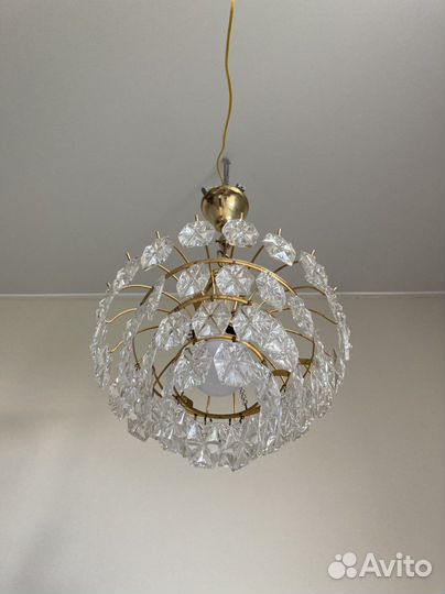 Хрустальная люстра СССР