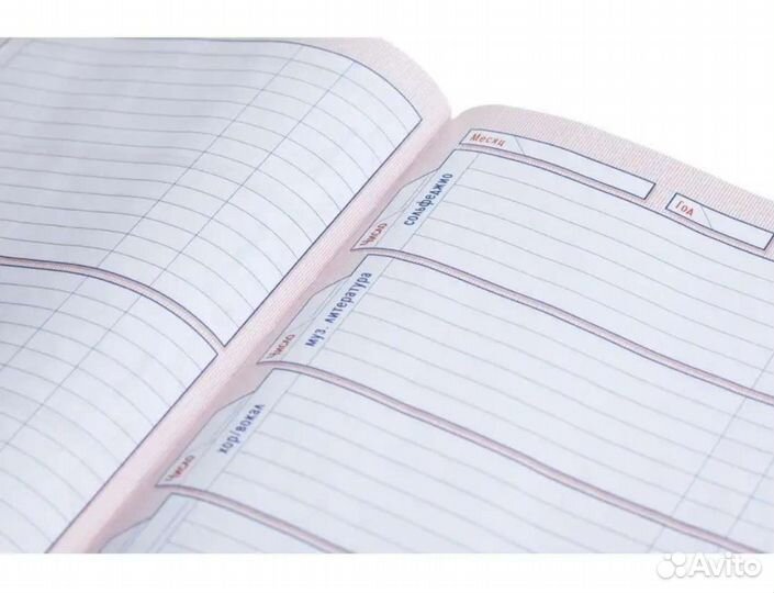 Дневник для музыкальной школы