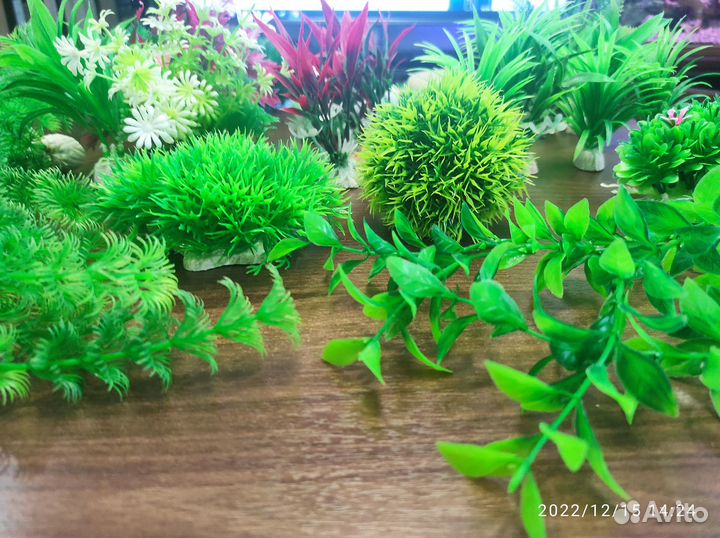 Растения для аквариума искусственные