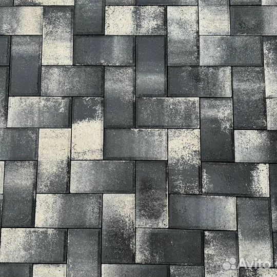 Тротуарная плитка Брусчатка p-9493