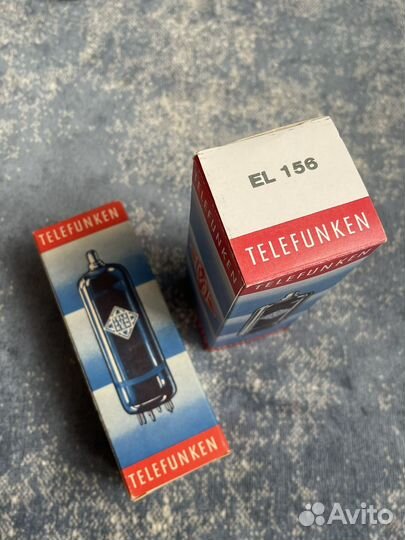 Радиолампы Telefunken EL156