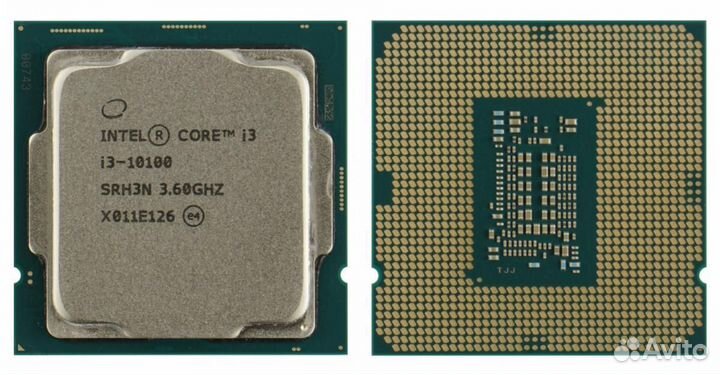 Процессор intel core i3 10100