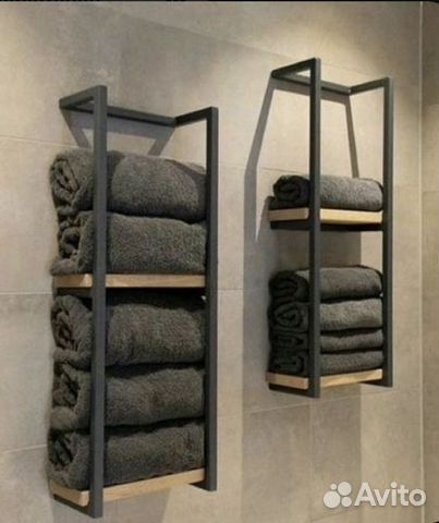 Полка лофт для полотенец