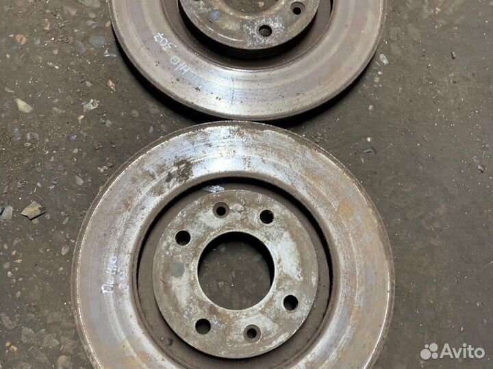 Тормозные диски передние peugeot 307, 308