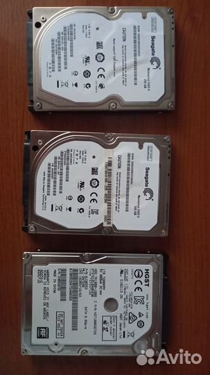 Жесткие диски для ноутбука 2.5