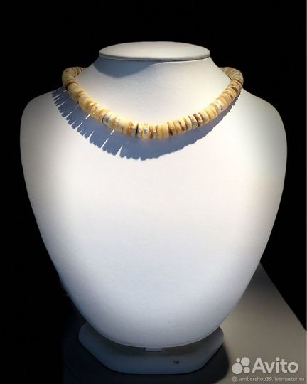 Бусы лечебные из натурального янтаря