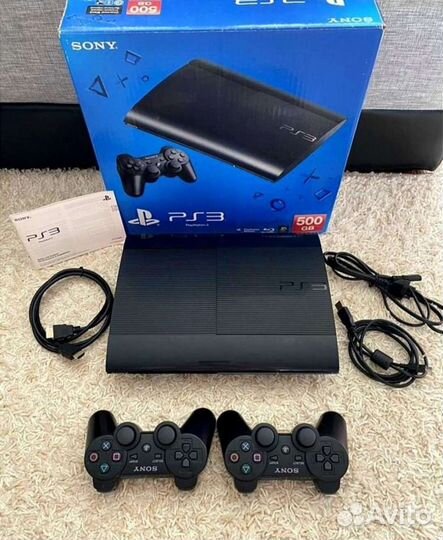 Игровая приставка PS 3 playstation 3 slim 50gb