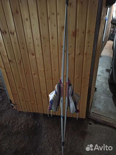 Лыжи беговые с насечкой 185см