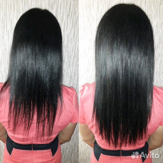 Наращивание волос микро капсулами