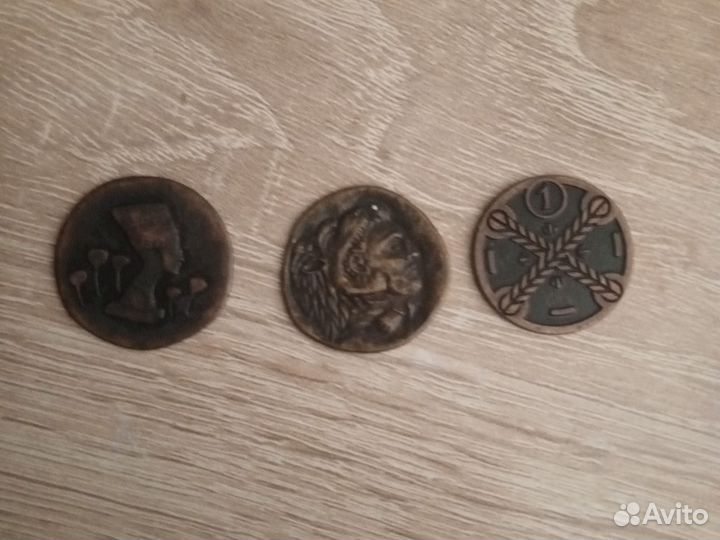 Монеты магнит, пятёрочка