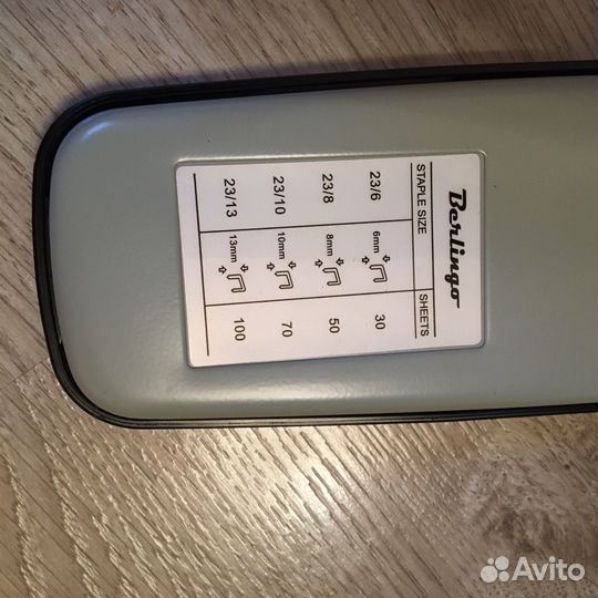 Степлер berlingo новый со скобами