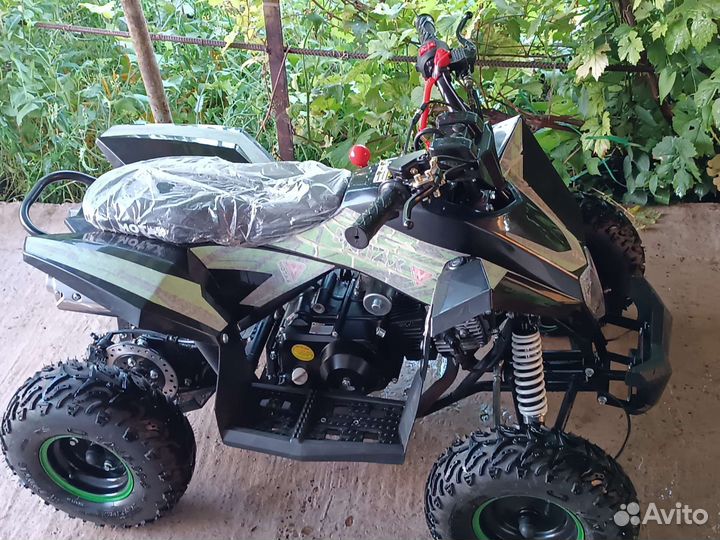 Детский квадроцикл бензиновый motax gekon 90cc