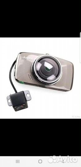 Автомобильный видеорегистратор dunobil chrom DUO