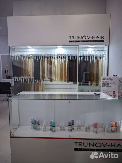 Волосы натуральные для наращивания в срезах