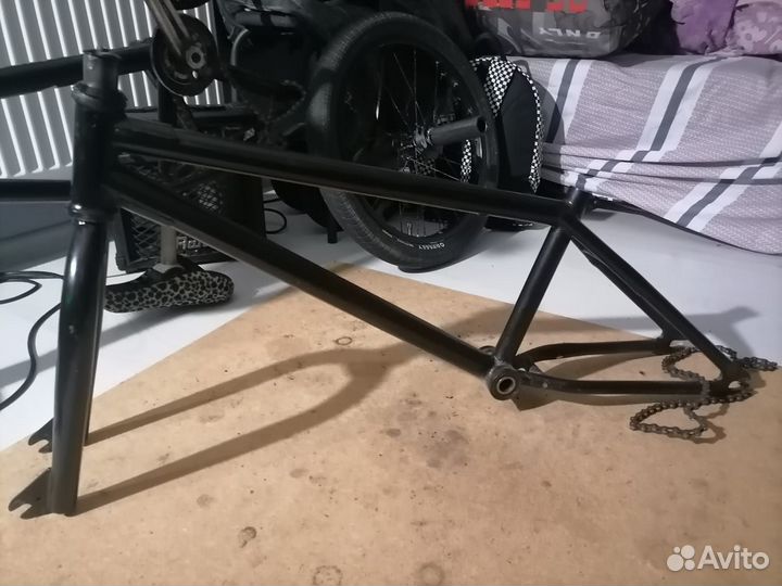 Фреймсет bmx рама + вилка code Necrobutcher