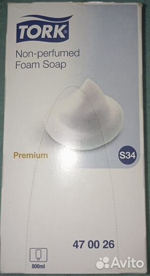 Пенное мыло в картридже Tork Premium 800мл