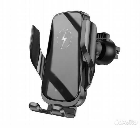 Беспроводная зарядка авто Hoco Samsung