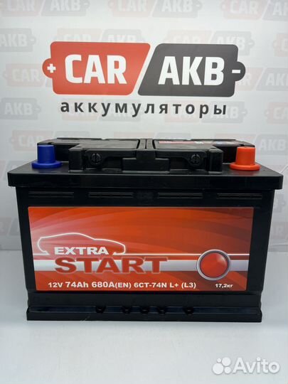 Аккумулятор новый 74Ач