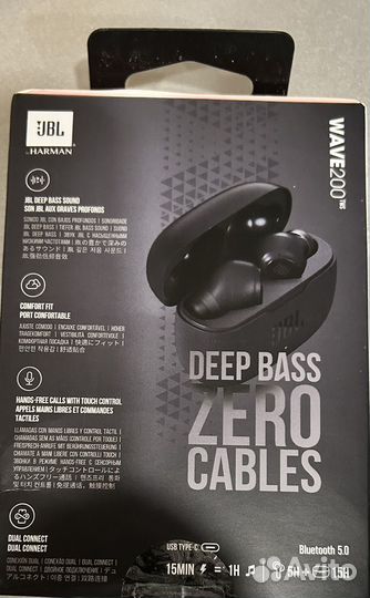 Jbl wave 200tws оригинал беспроводные наушники