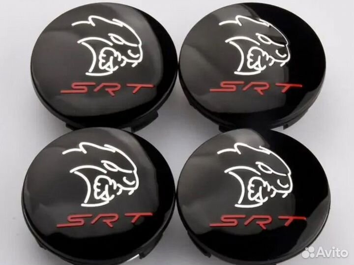 4шт/63 мм колпачки для колес Dodge, 300C