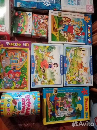 Пазлы детские