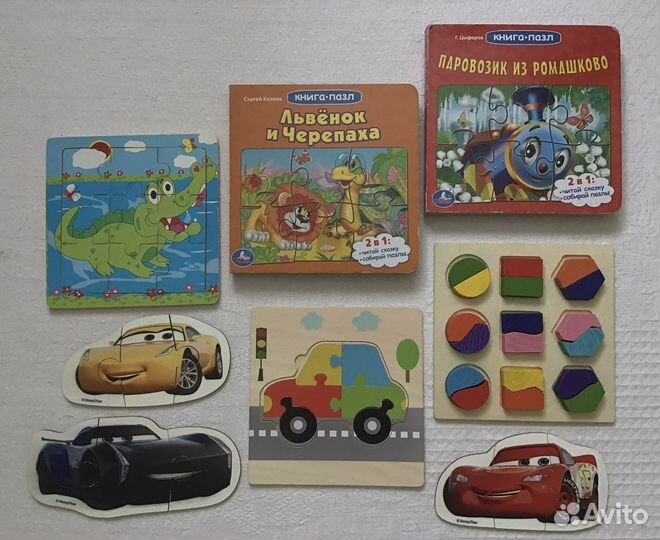 Пазлы для малышей набор (22 шт.) 2+